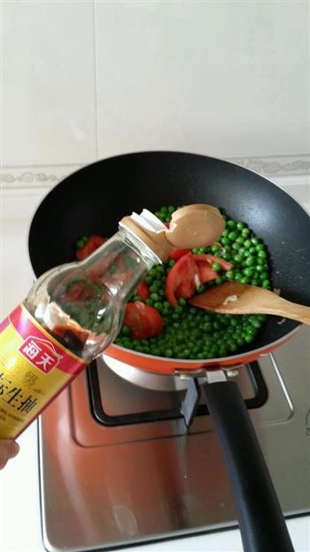 茄汁豌豆下饭菜的做法步骤6
