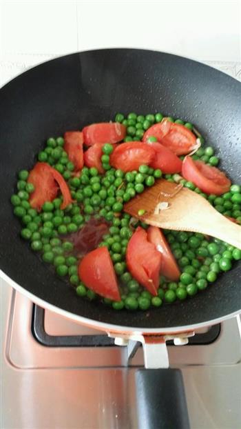 茄汁豌豆下饭菜的做法步骤7