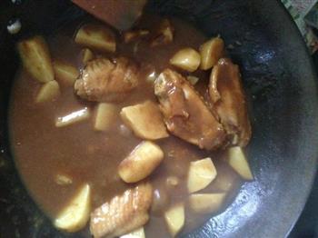 咖喱土豆鸡翅的做法步骤11