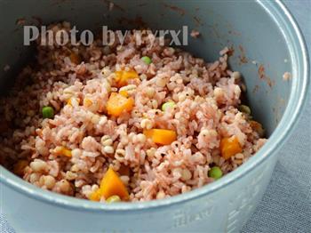 红米薏仁南瓜饭的做法步骤8