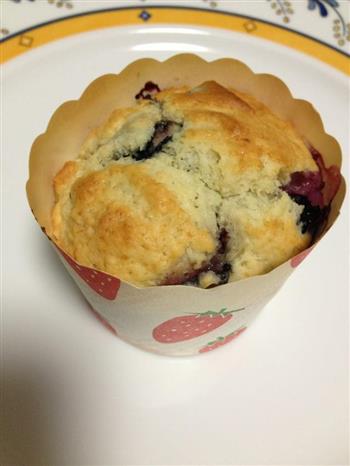 蓝莓麦芬蛋糕的做法步骤7