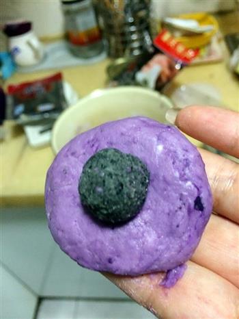 香烤紫薯球的做法步骤3