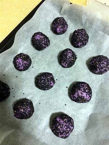 香烤紫薯球的做法步骤4