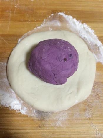 紫薯馒头的做法步骤2