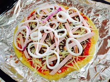 姬松茸薄皮披萨的做法图解24