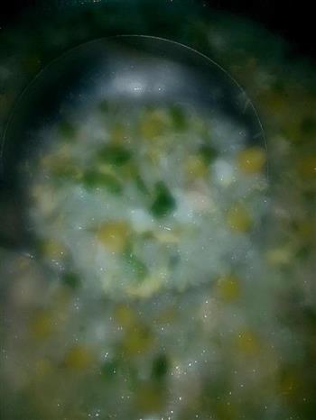 玉米蔬菜瘦肉粥的做法步骤7