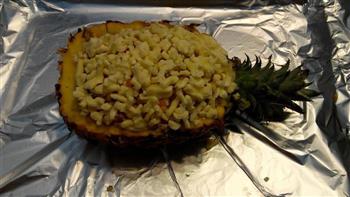 菠萝培根焗饭的做法图解6