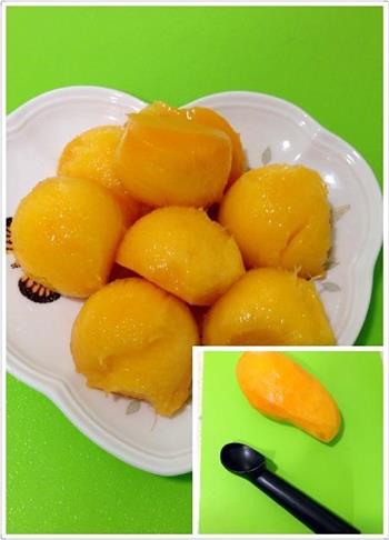 芒果椰香糯米糍的做法步骤6