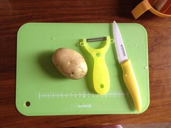 土豆泥米糊的做法图解1