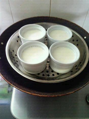 鲜奶炖蛋的做法步骤6