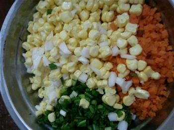 玉米红萝卜饺子的做法步骤5