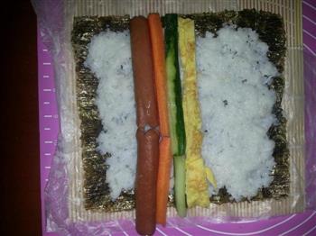 紫菜寿司卷的做法步骤3