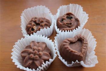 蔓越莓生巧克力的做法步骤4