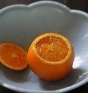 甜橙蒸蛋的做法步骤2