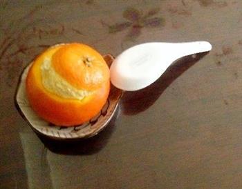 甜橙蒸蛋的做法步骤6