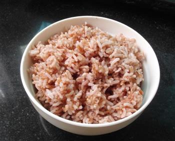 红米拌饭的做法图解2