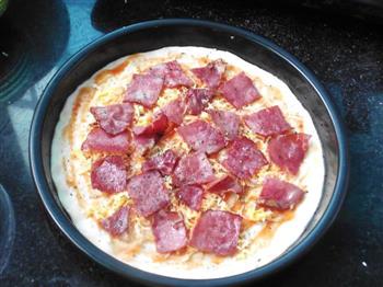 黑椒牛肉脆披萨的做法图解8