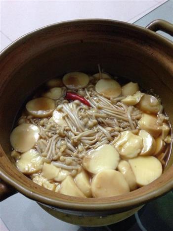 金针菇日本豆腐煲的做法图解4