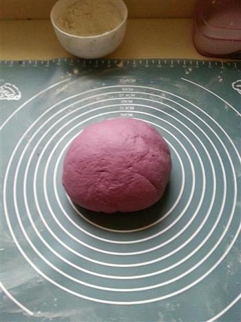 紫薯包子的做法步骤3