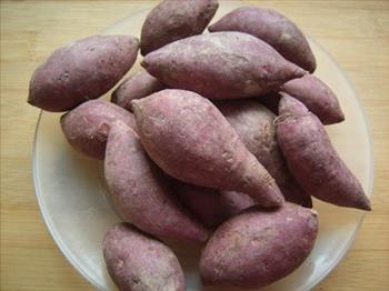 烤紫薯条的做法步骤1