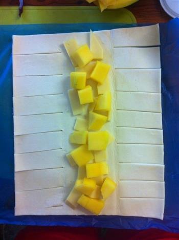 芒果千层棍 mango baguette的做法步骤7