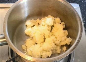 荠菜土豆泥的做法图解4