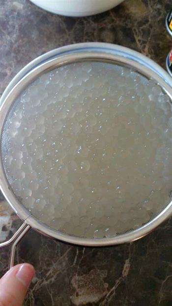 西米椰汁水果捞的做法步骤2