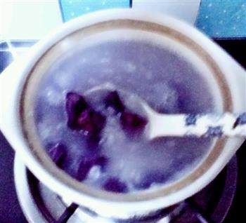 砂锅紫薯粥的做法步骤3