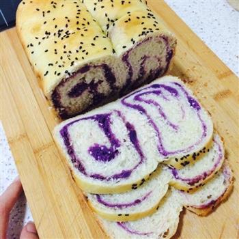 紫薯面包的做法步骤15