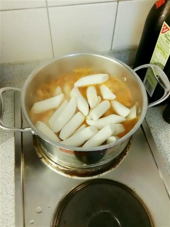 韩国泡菜年糕锅的做法步骤3