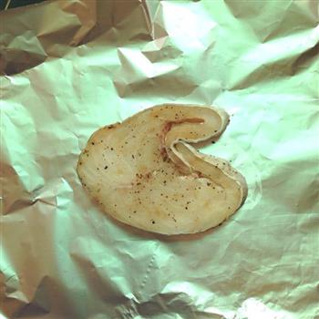 原味烤阿拉斯加鳕鱼配蘑菇杂蔬的做法图解2