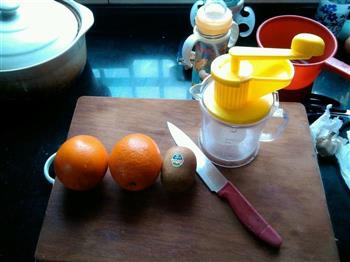 花样橙汁的做法步骤1