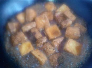 菠萝蚝油豆腐的做法步骤3