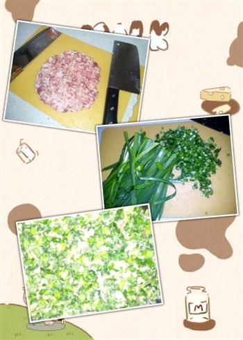 韭菜猪肉饺子的做法步骤1