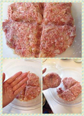 日式肉饼的做法步骤6