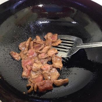 黑椒蚝油牛肉片的做法步骤5