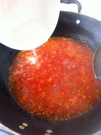 番茄猪肝汤的做法步骤8