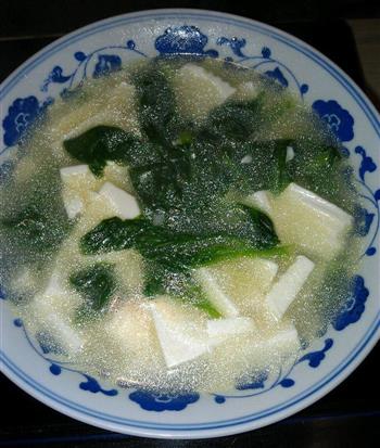 木耳菜豆腐汤的做法图解5