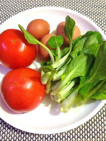西红柿面疙瘩汤的做法步骤1