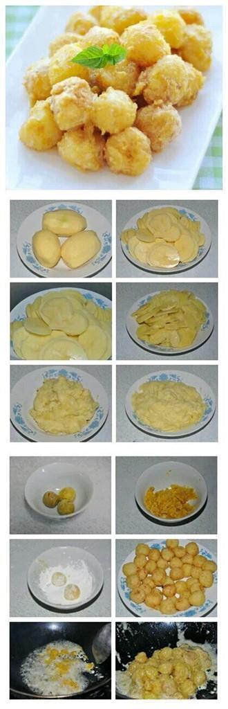 蛋黄土豆泥的做法图解1