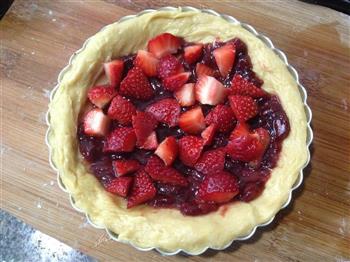 酥皮草莓派的做法步骤10