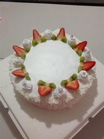 DIY水果生日蛋糕的做法步骤4