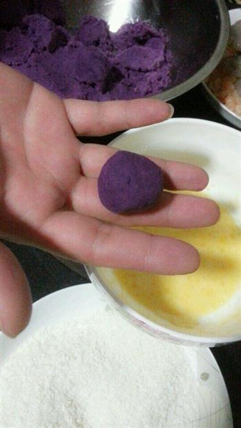 紫薯球的做法步骤3