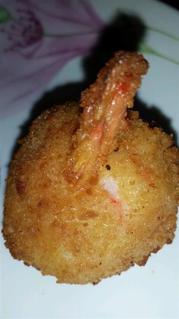 大虾两吃-黄金芝士虾球和油爆虾头的做法步骤10