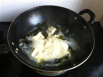 海带结豆腐汤的做法步骤4