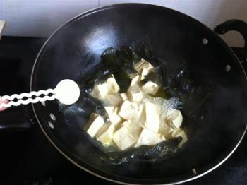 海带结豆腐汤的做法步骤5