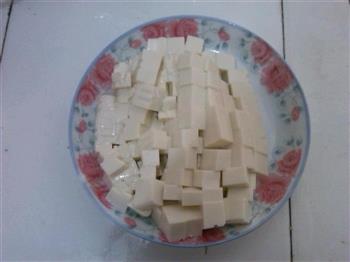小葱皮蛋豆腐的做法步骤2