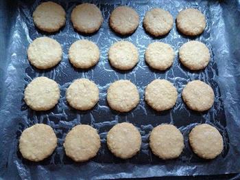 豆渣燕麦饼干的做法步骤8
