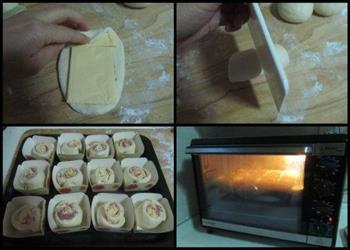 香葱培根奶酪面包的做法步骤3