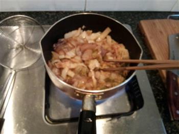 辣辣微酸泡菜汤的做法步骤3